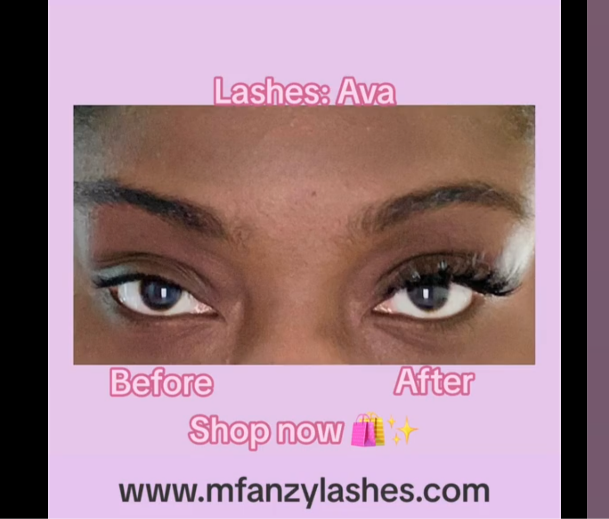 Lashes: Ava